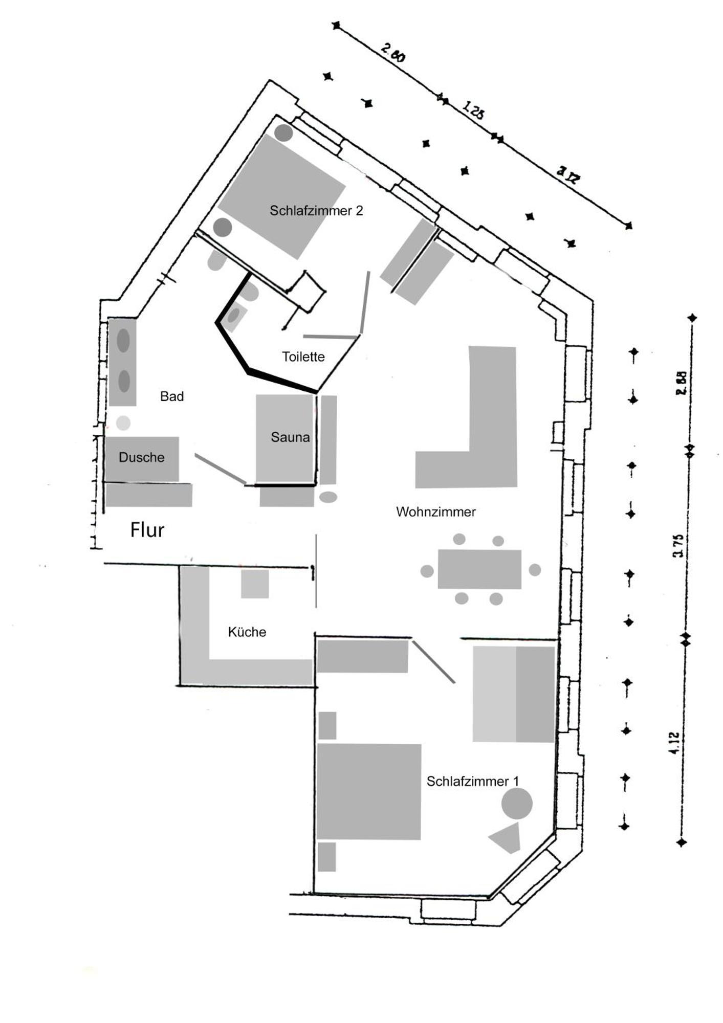 Apartment Kronprinz Zentral Mit Infrarot-Sauna Eisenach Exteriér fotografie